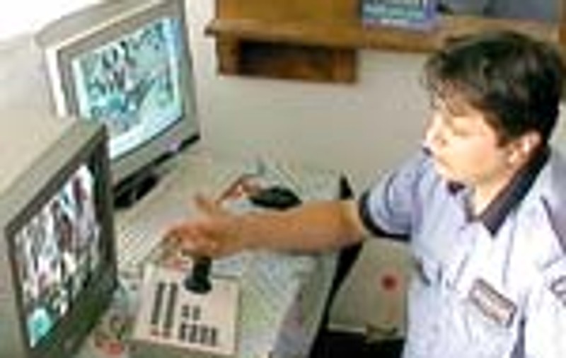 Piata supravegheata cu aparatura video