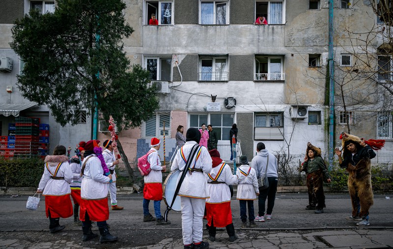 Colindători amendați de poliție pentru tulburarea liniștii publice la Constanța