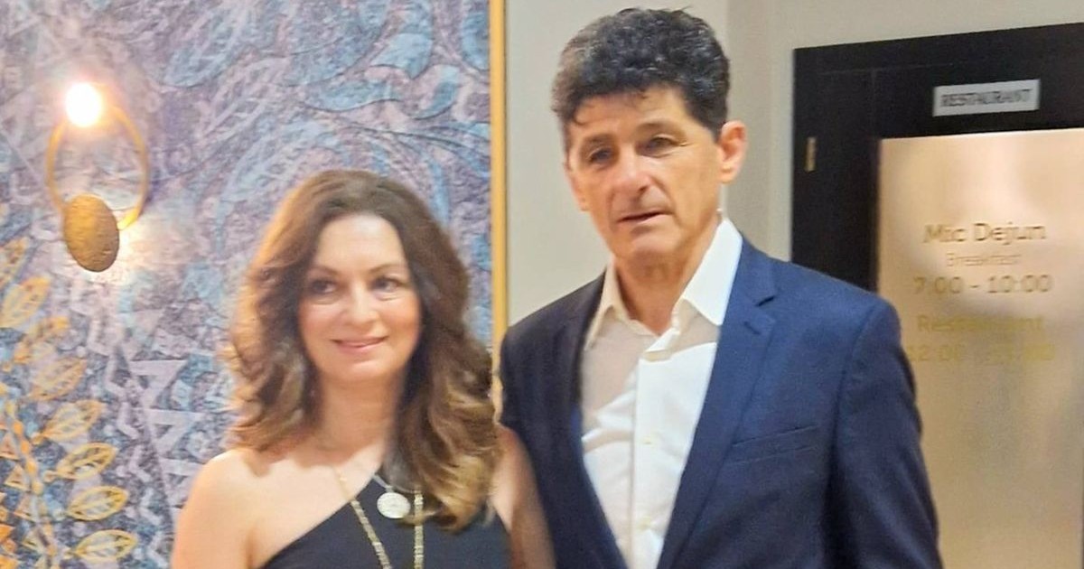 Miodrag Belodedici și soția lui, Cornelia Belodedici