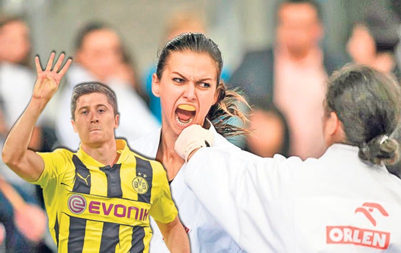 Anna, logodnica lui Lewandowski, a fost judoka, are bronz mondial la arte marţiale şi face meciuri acasă cu viitorul ei soţ