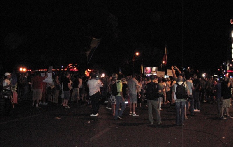 A doua zi de PROTESTE LA UNIVERSITATE