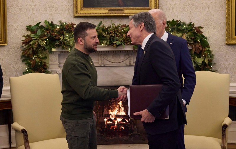 Șeful diplomației americane spune că a discutat cu liderii G7 propunerile de pace ale lui Zelenski: „Sunt un bun început”
