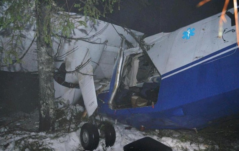 Noi imagini de la locul accidentului aviatic! | FOTO
