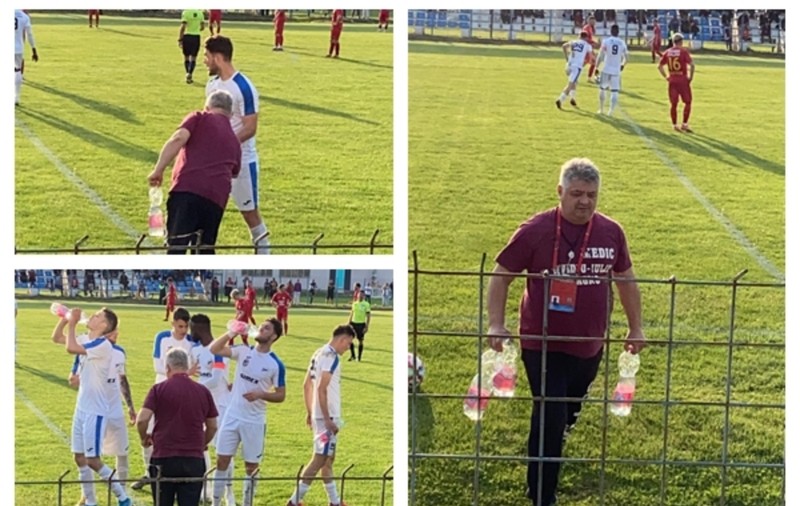 VIDEO. Florin Secureanu, condamnat pentru că și-a făcut casă pe banii spitalului Malaxa, a ajuns medic la o echipă de fotbal din Sălaj care joacă în Liga a III-a