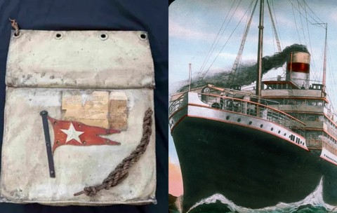 O pernă de pe Titanic, scoasă la licitație: a fost luată dintr-o barcă de salvare și ar putea fi vândută pentru o sumă uriașă