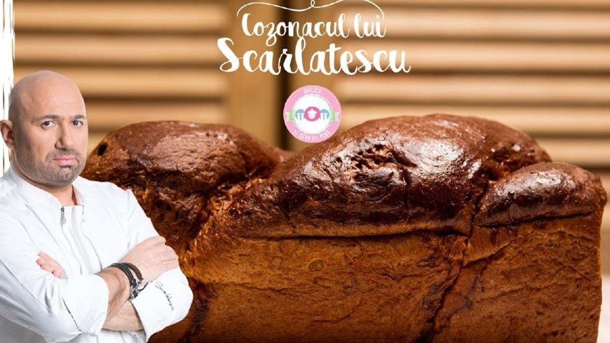 Trucurile lui chef Cătălin Scărlătescu pentru un cozonac pufos. Ce trebuie să faci ca să iasă perfect