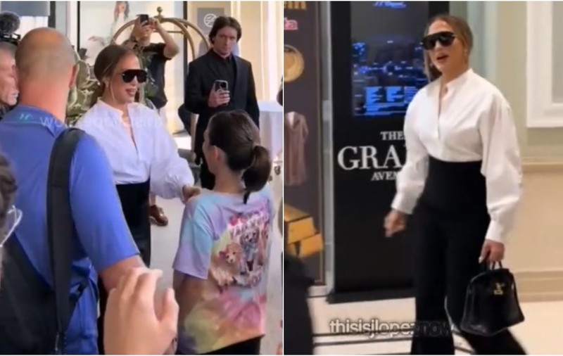 Gestul făcut de Jennifer Lopez imediat după ce a ieșit din hotelul în care a stat în București