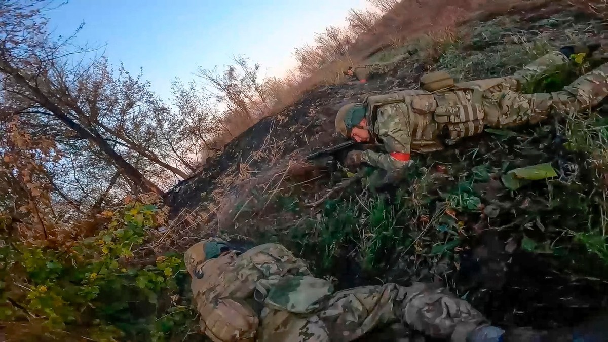 Soldați ruși pe frontul din Kursk Foto: Profimedia