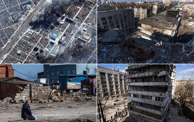 Război în Ucraina, ziua 27 | Mariupol, bombardat de forțele ruse dinspre Marea Azov. În Luhansk a fost lovit de obuze un spital de copii