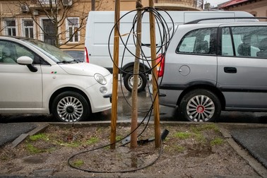 Cabluri în zona Foișorul de Foc