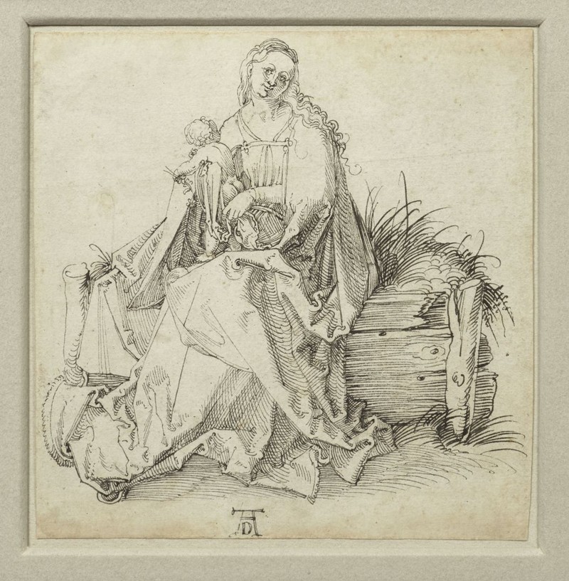 „Fecioara cu Pruncul” de Albrecht Dürer | Sursa: Agnews Gallery