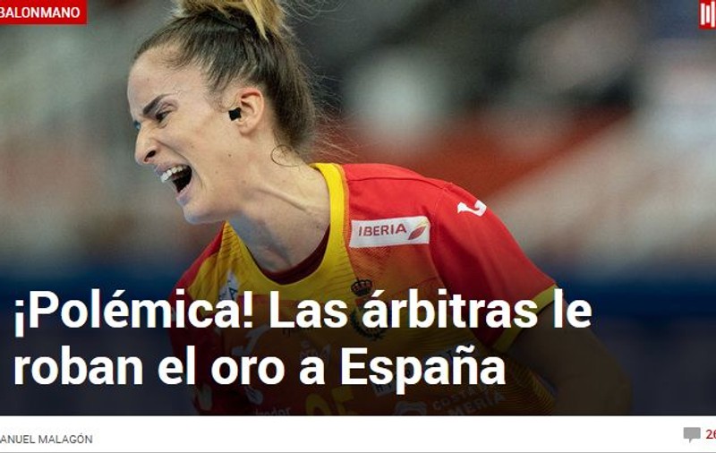 Presa din Spania a luat foc, după decizia controversată din finala Campionatului Mondial de handbal feminin. Marca: ”Arbitrele au furat aurul!”