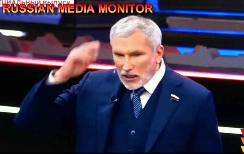 VIDEO | Un deputat rus a cerut exterminarea a două milioane de ucraineni, în direct, la televiziunea de stat
