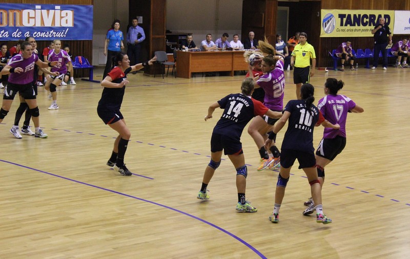 Dunărea Brăila a învins Clujul în derby-ul etapei feminine