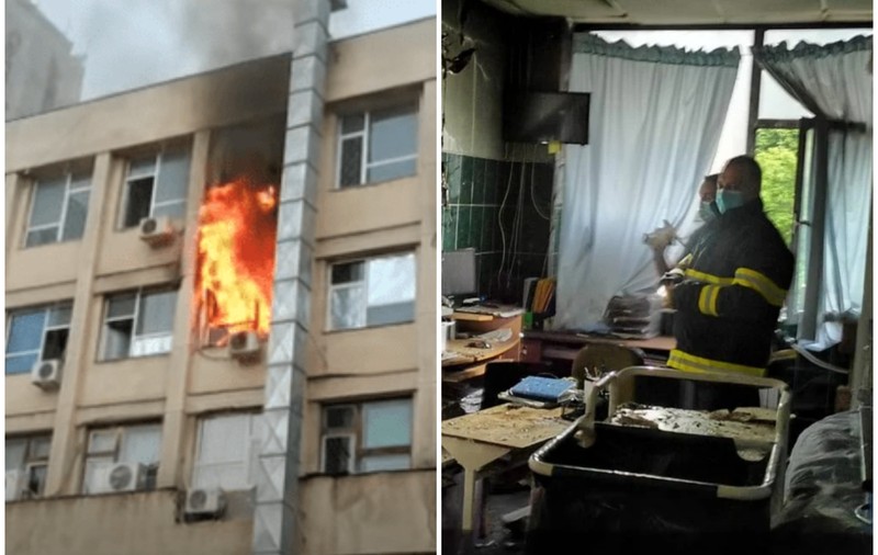 ISU Iași a finalizat raportul despre incendiul de la Spitalul de Copii. De la ce a pornit focul