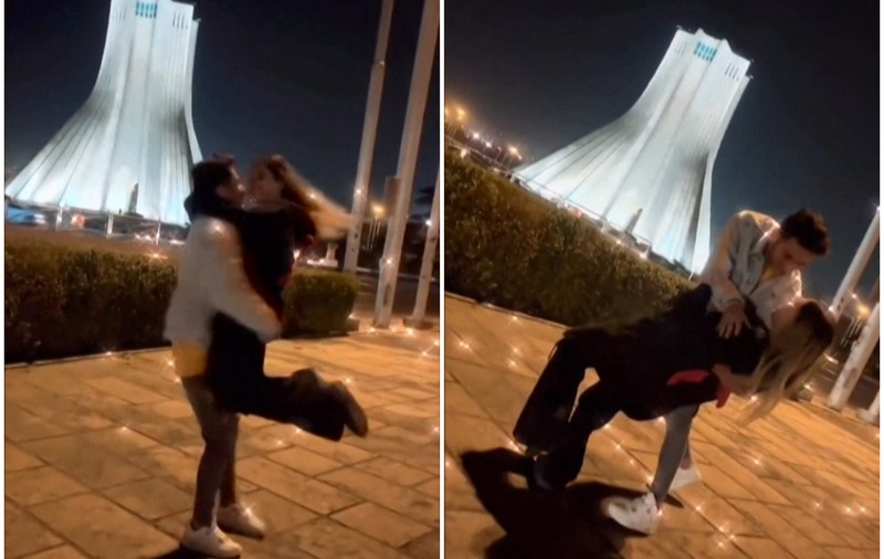 Un cuplu iranian care s-a filmat dansând în Teheran, pedepsit cu ani grei de închisoare pentru „încurajarea corupției și a prostituției publice”