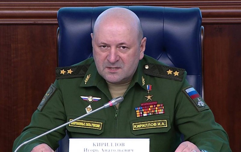 Momentul în care generalul rus Igor Kirillov a fost ucis de bomba amplasată chiar lângă scara lui de bloc