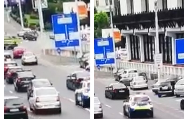 VIDEO | Urmărire ca-n filme la Sibiu. Cum încearcă un șofer de 20 de ani să scape de poliție