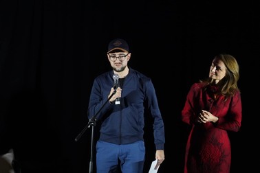 Botond Püsök la Astra Film Fest. Foto: AFF