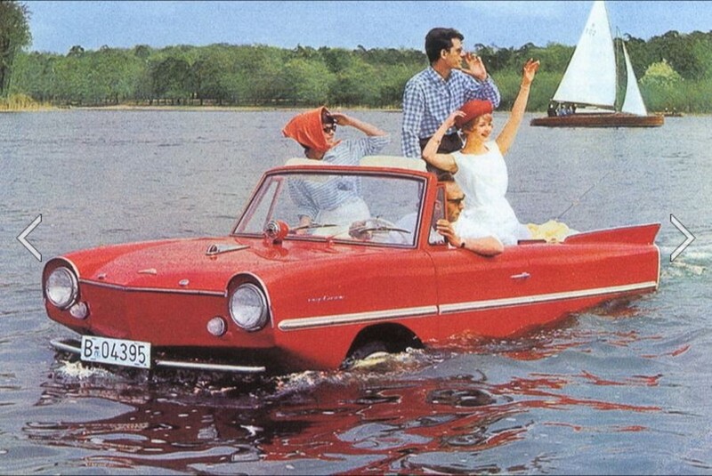 Amphicar. Foto: alvolante.it