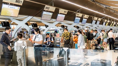 Daily Life At Bangkok’S Airports, Thailand - 01 Oct 2025