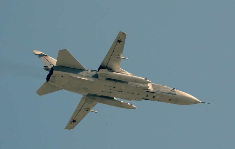Un bombardier Su-24 rusesc s-a prăbușit în timpul unui zbor de antrenament