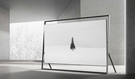 Samsung prezintă conceptul Micro RGB R95H, un televizor cu o diagonală de peste trei metri. Foto: Samsung