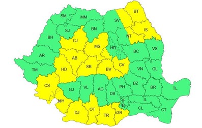 Joi (10 septembrie) în sudul Banatului, vestul și sudul Olteniei, sud-vestul Munteniei, nord-estul Moldovei șicea mai mare parte a Transilvaniei vor fi temperaturi deosebit de ridicate. Sursă foto: ANM