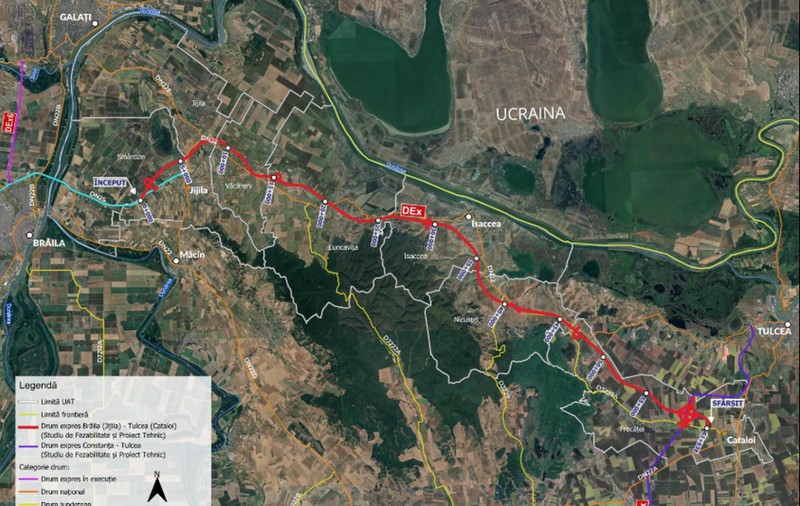 CNIR a dat undă verde pentru Drumul Expres Brăila - Tulcea: „Va pune în valoare potențialul turistic al Deltei Dunării”