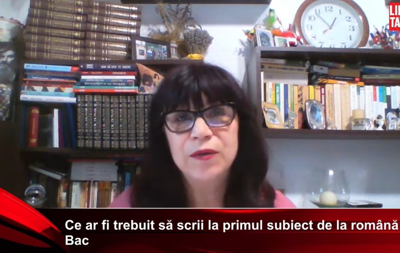 Rezolvarea subiectelor la Română la BAC 2023. Ce spune profesoara Cristina Marian Ionescu despre subiectele primite de elevi
