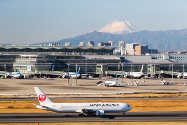 Aeroportul Internațional Haneda din Tokyo, Japonia