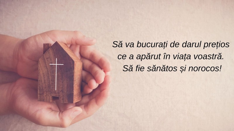 Urări și felicitări pentru botez