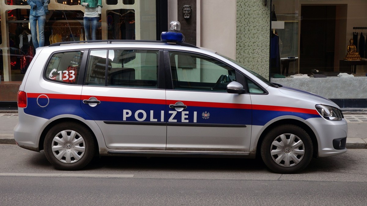 Mașină a poliției austriece. Imagine cu caracter ilustrativ Foto: Profimedia