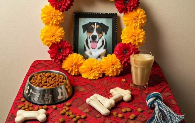 Ziua morților pentru animale de companie, celebrată de mexicani în seara de 27 octombrie: Cum se realizează „altarul” prietenilor necuvântători