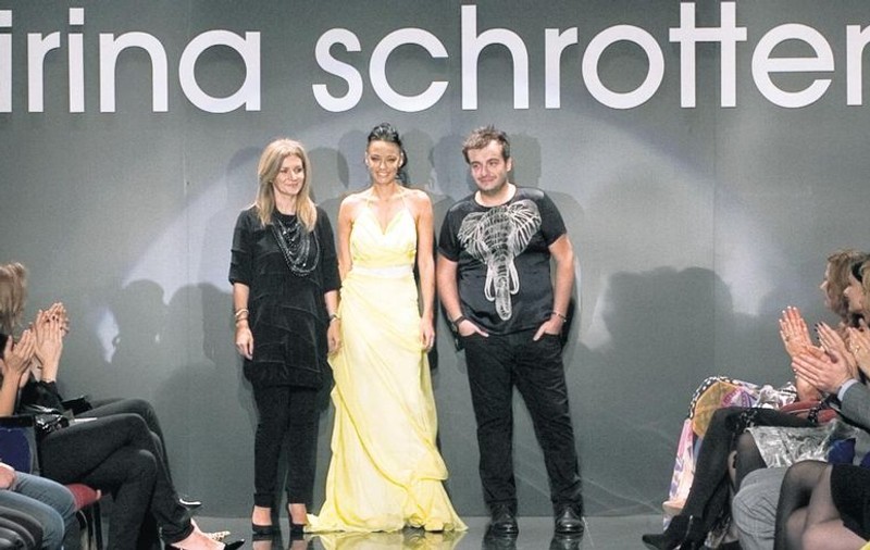 Raicu a defilat pe podium pentru Irina Schrotter