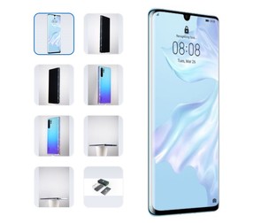 Telefon mobil Huawei P30 Pro Dual Sim, 128 GB, Breathing Crystal