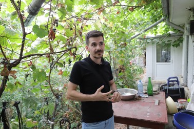 Dragoș Grosu, fiul bărbatului din Galați împușcat de trupele SAS / Foto: Sorin Cioponea