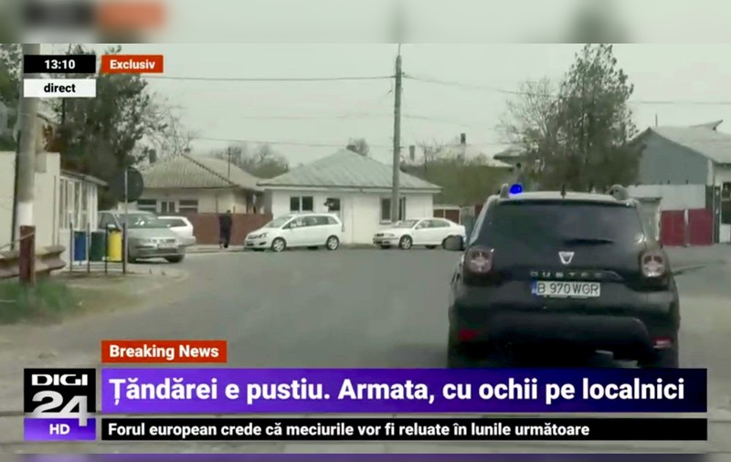 Digi 24 reclamată la CNA pentru ”derapaje legate de prezentarea etnică a cazului de carantină de la Țăndărei”