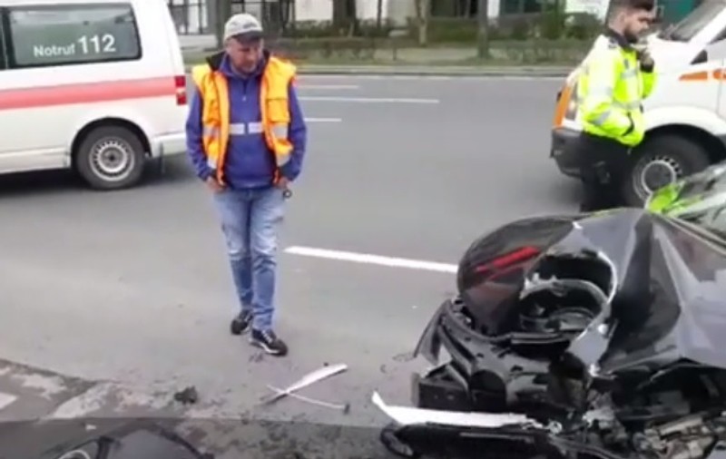 Captură de droguri, după un accident în Brașov. O adolescentă de 17 ani a fost dusă la spital