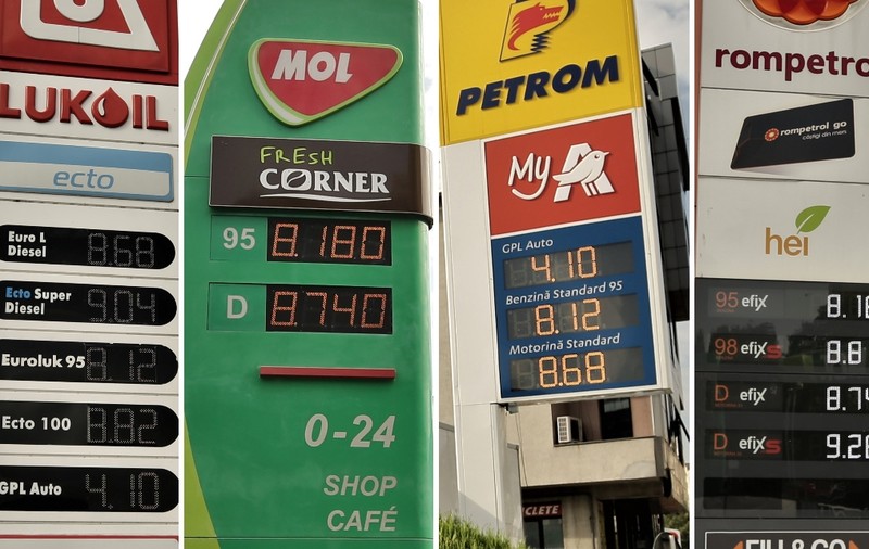 Cât costă azi carburanții, după ce a intrat în vigoare ordonanța privind compensarea cu 50 de bani