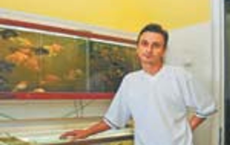Creste pesti piranha in bucatarie