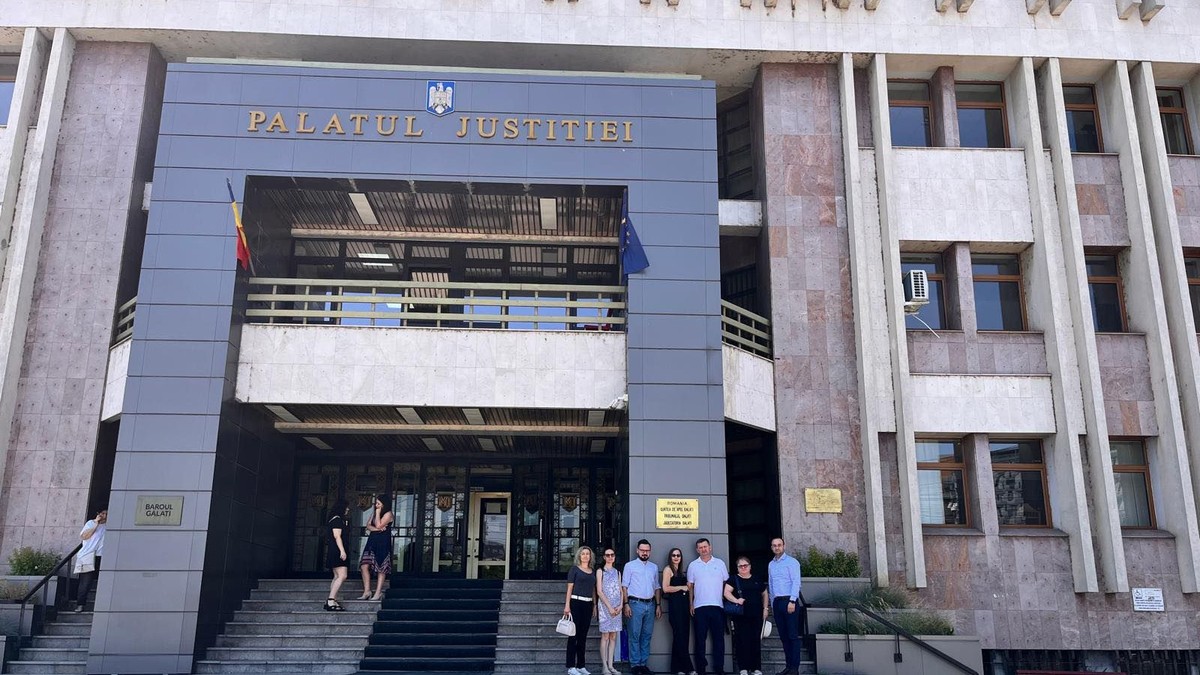 Palatul de Justiție din Galați, iulie 2025