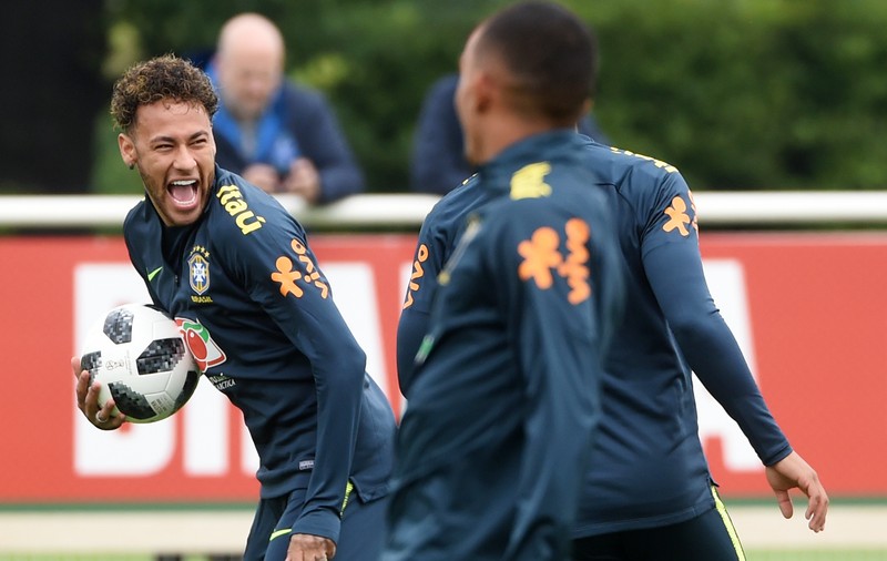 Neymar se antrenează cu echipa Braziliei la Tottenham. ”E din ce în ce mai bine” | GALERIE FOTO