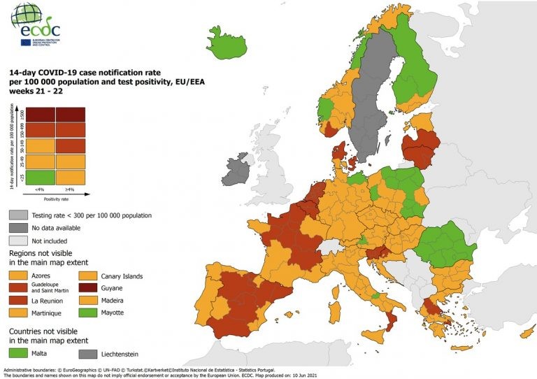 Sursa: Centrul European pentru Controlul Bolilor