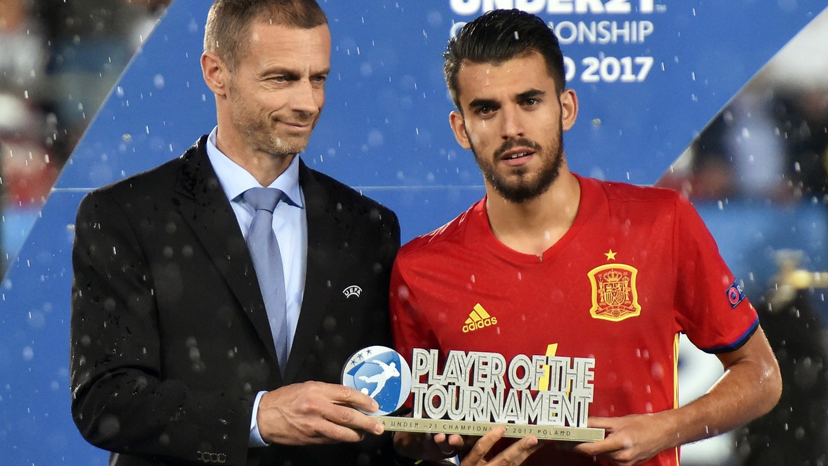 Spaniolul Dani Ceballos a fost ales cel mai bun jucător al Campionatului European U21
