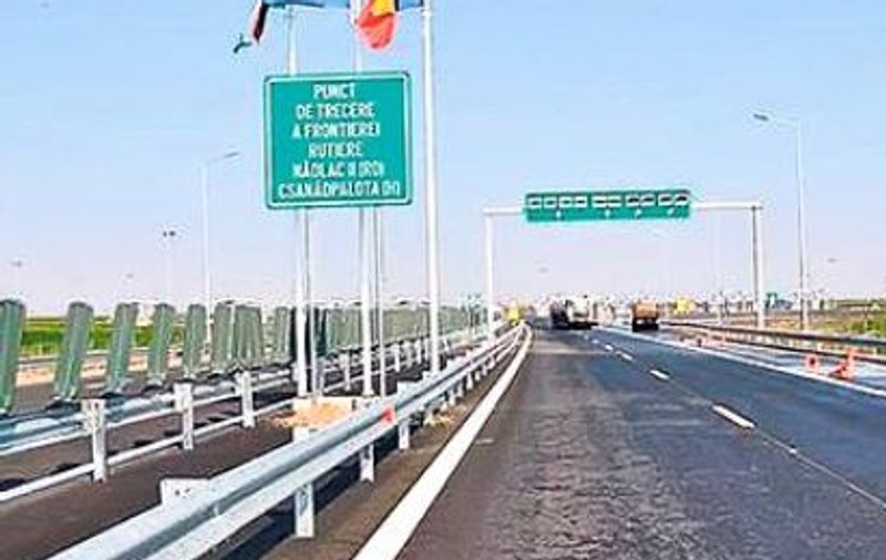 Trafic restricționat pe autostrada Arad-Nădlac