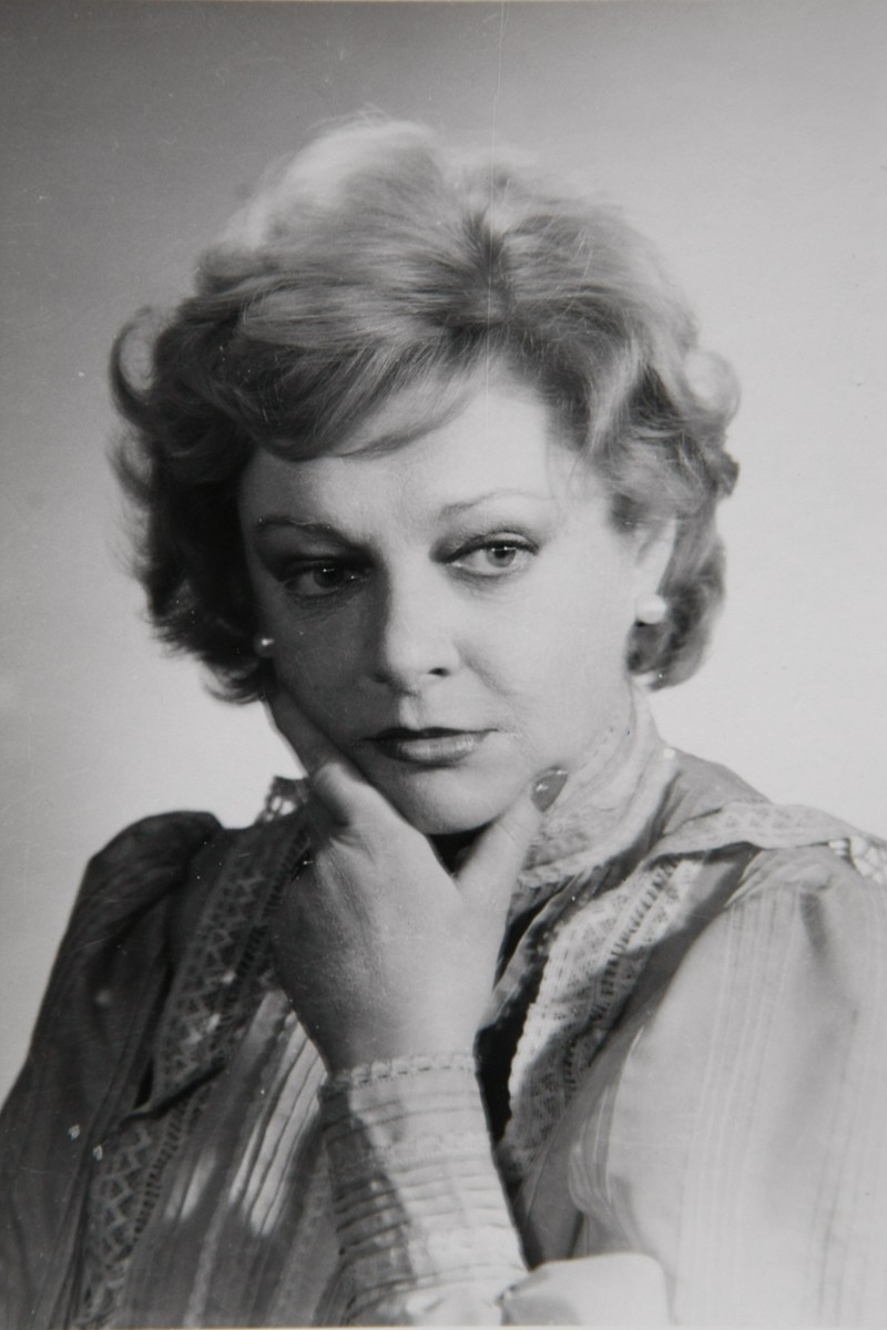 Actrita Ileana Stana Ionescu. (Arhiva personala)
