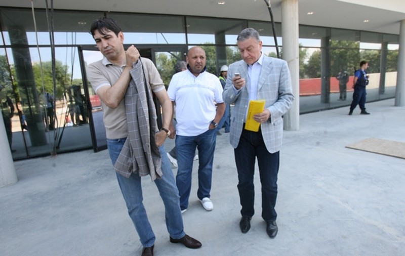 Foto | Mircea Sandu și Victor Pițurcă au vizitat Național Arena
