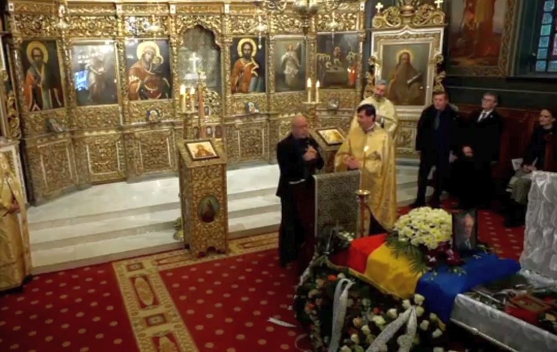 VIDEO. Moment tensionat la slujba de înmormântare a lui Mihai Șora. Fiul filozofului: „Am aflat întâmplător că tatăl meu a murit”