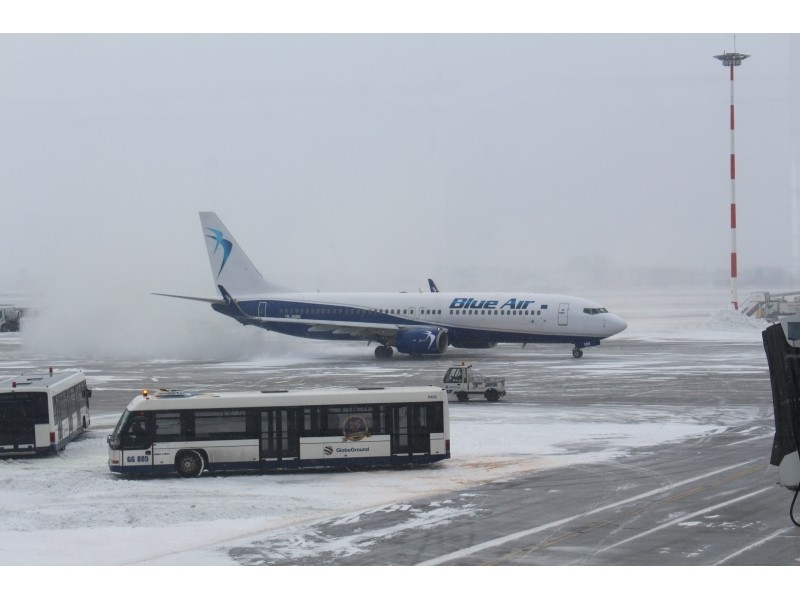 probleme pe aeroporturile din București, Sibiu și Craiova